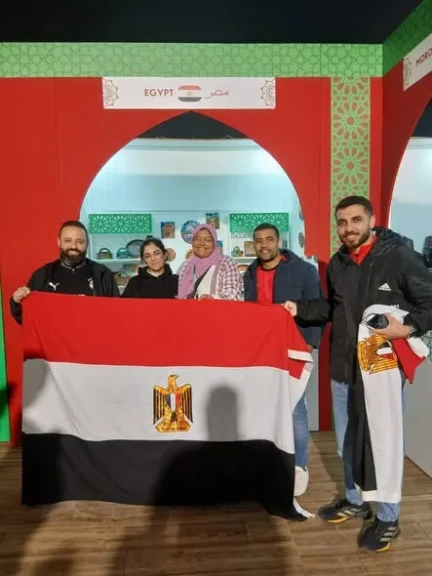 التضامن الاجتماعي تمثل مصر في المعرض الكبير للصناعة التقليدية بالمغرب ضمن فعاليات كأس الأمم الإفريقية 2025