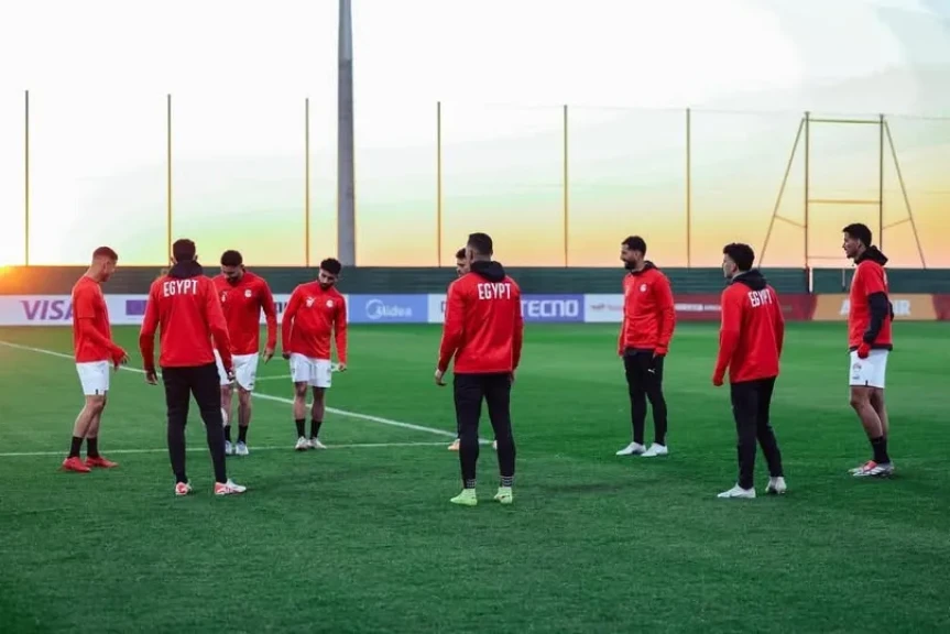 منتخب مصر يختتم استعداداته لمواجهة كوت ديفوار.. وتريزيجيه يشارك في التدريبات الجماعية