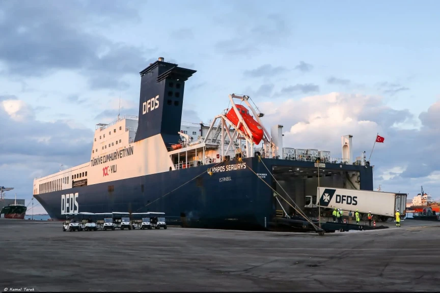 موقف  ميناء دمياط اليوم السبت الموافق 10 / 1 / 2026