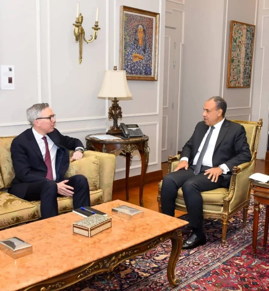 وزير الخارجية يلتقي الرئيس التنفيذي لشركة ”سكاتك” النرويجية