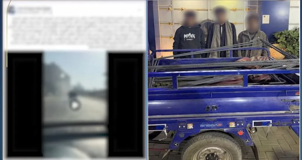 الداخلية:ضبط المتهمين في واقعة سرقة حديد من كوبري طرة باستخدام تروسيكل بالقاهرة