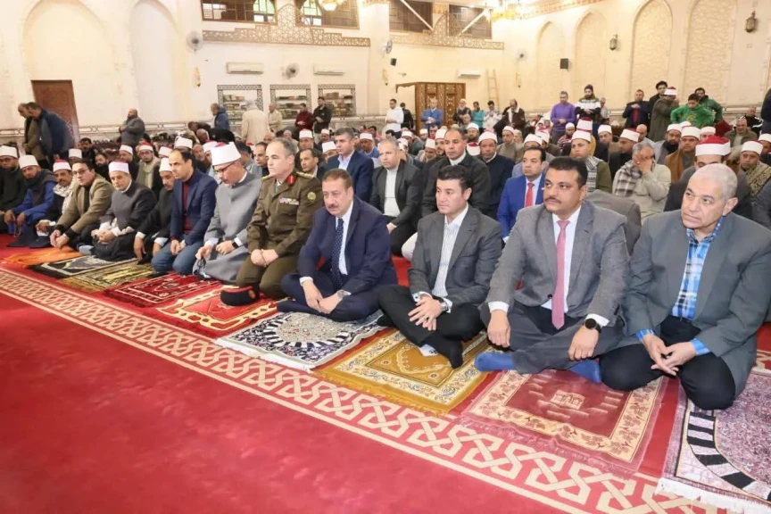 محافظ المنوفية يشهد الاحتفال السنوي بذكرى الإسراء والمعراج بمسجد الرؤوف الرحيم بشبين الكوم