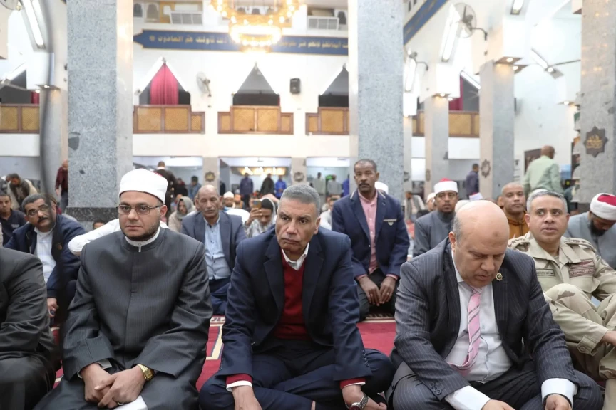محافظ أسوان يشهد إحتفالية مديرية الأوقاف بذكرى ليلة الإسراء والمعراج