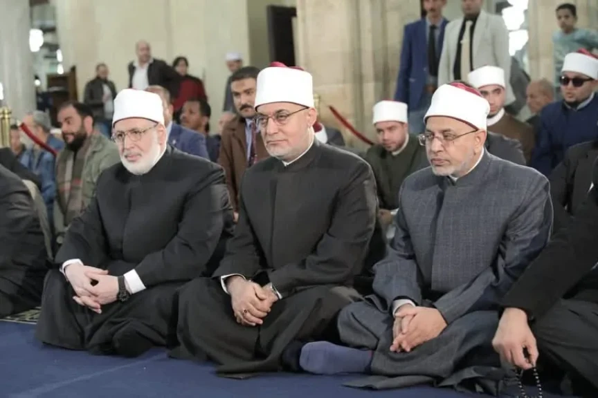 مفتي الجمهورية يشهد احتفال الأزهر الشريف بذكرى الإسراء والمعراج بالجامع الأزهر