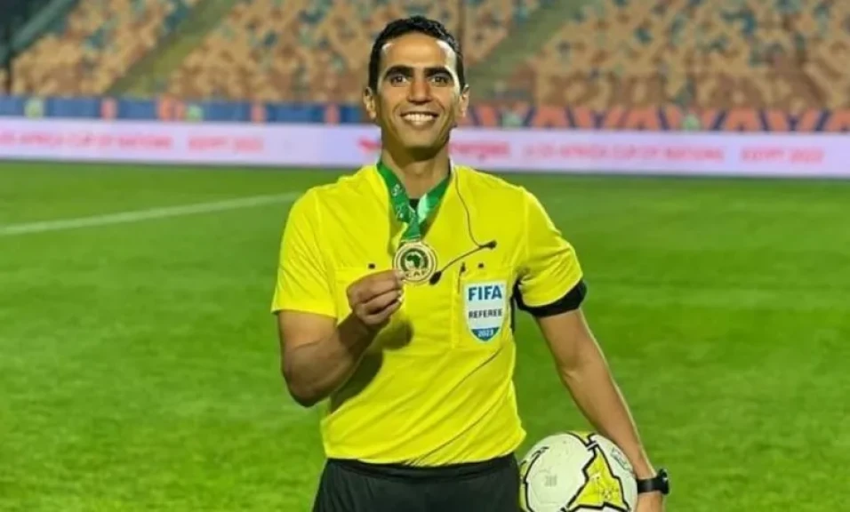 المغربي جلال جيد حكما لمباراة مصر ونيجيريا بأمم إفريقيا