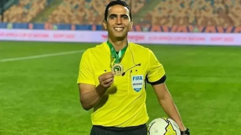 المغربي جلال جيد حكما لمباراة مصر ونيجيريا بأمم إفريقيا