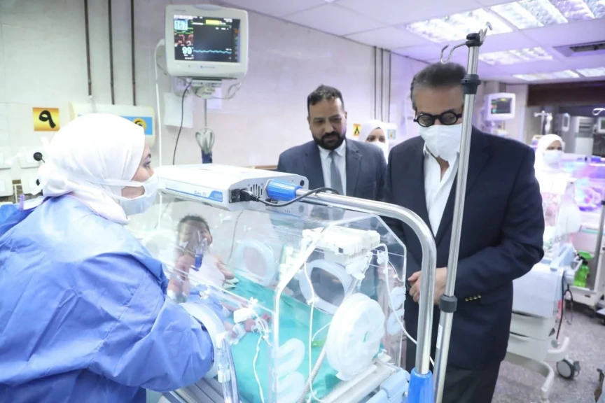 وزير الصحة يتفقد عدداً من المستشفيات والمنشآت والمشروعات الصحية بمحافظة المنوفية