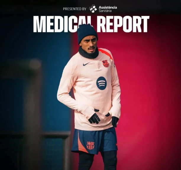 برشلونة يعلن غياب رافينيا عن مواجهة ريال سوسيداد