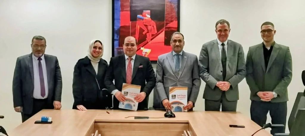 جامعة طيبة التكنولوجية توقع بروتوكول تعاون مع المؤسسة المصرية للتعليم والتدريب المهني