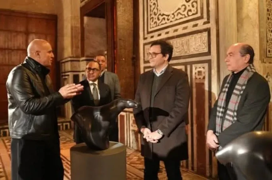 وزير الثقافة يفتتح معرض ”مسار” بقبة السلطان الغورى