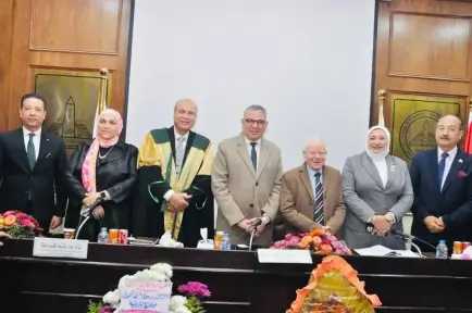 هالة سليم تهنئ اللواء أ.ح دكتور أحمد شاكر بحصوله على درجة الدكتوراه في إدارة الأعمال