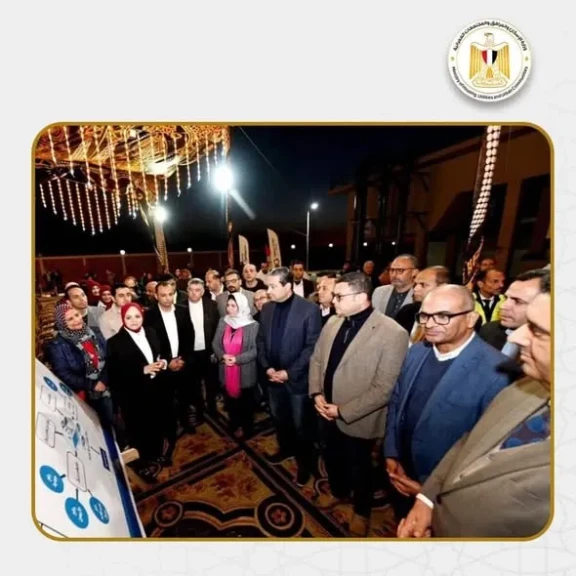 وزير الإسكان ومحافظ دمياط يفتتحان محطة معالجة الناصرية الجديدة