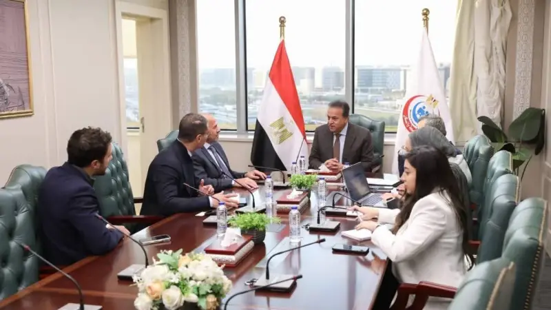 وزير الصحة يتابع تنفيذ مشروع «مدينة العاصمة الطبية» مع شركة INCOME