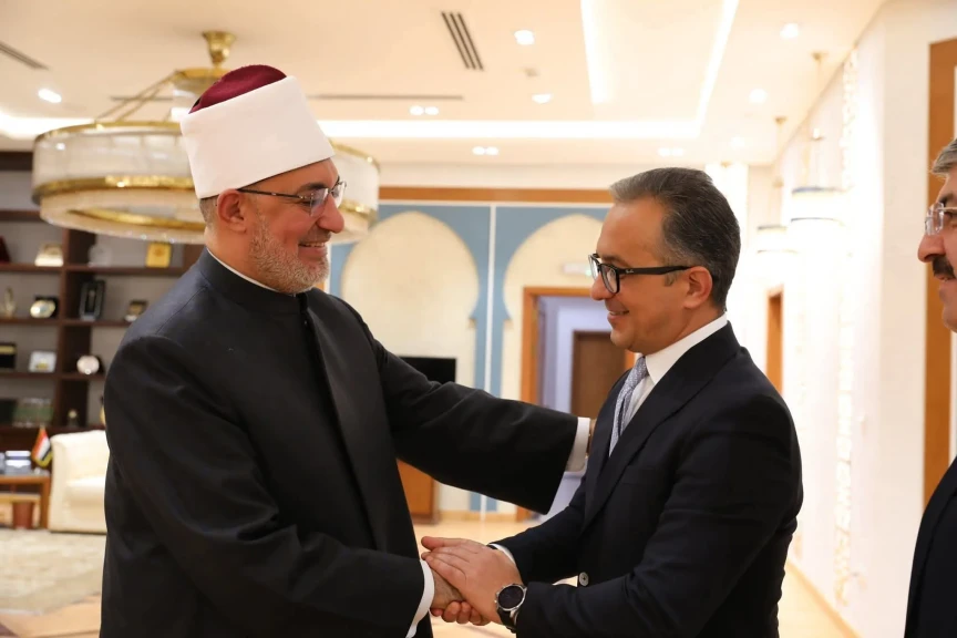 مفتي الجمهورية يستقبل رئيس اللجنة الحكومية للعمل مع المنظمات الدينية في أذربيجان