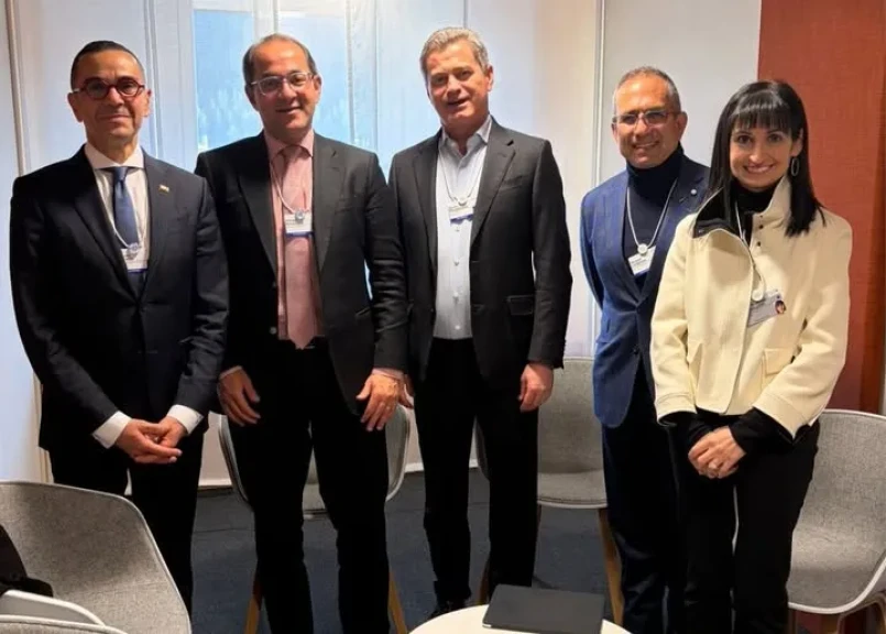 وزير المالية يلتقى مع الرئيس التنفيذي لشركة «كوكاكولا» على هامش «دافوس