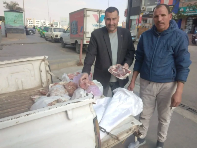 تموين المنوفية يضبط أكثر من نصف طن لحوم ودواجن وأسماك غير صالحة للإستهلاك الآدمي