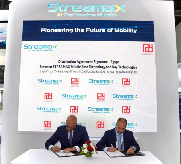 شركة Streamax MENA تختار RAY Technologies موزعًا معتمدًا لأعمالها في السوق المصرية