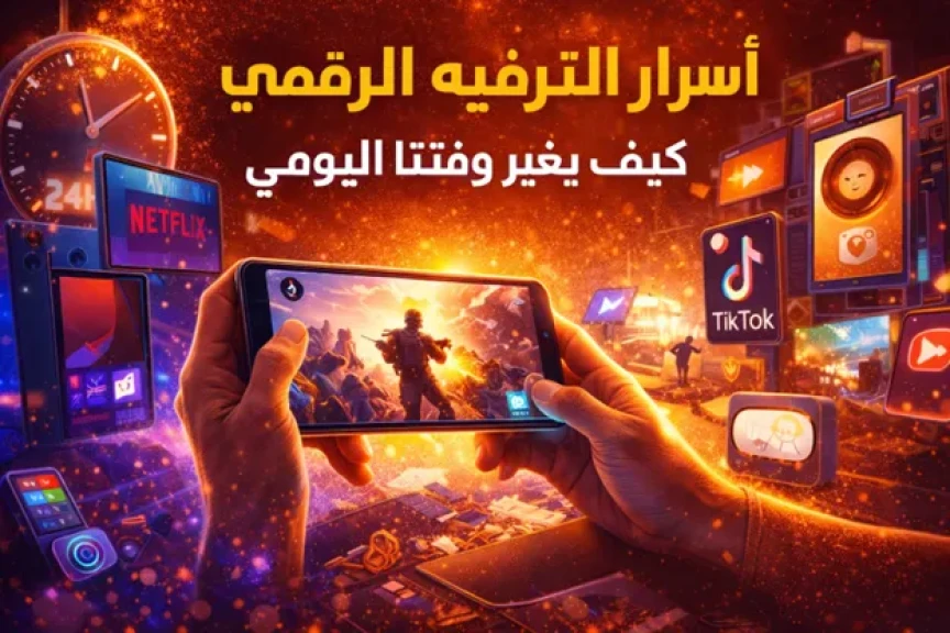 أسرار الترفيه الرقمي: كيف يغيّر وقتنا اليومي
