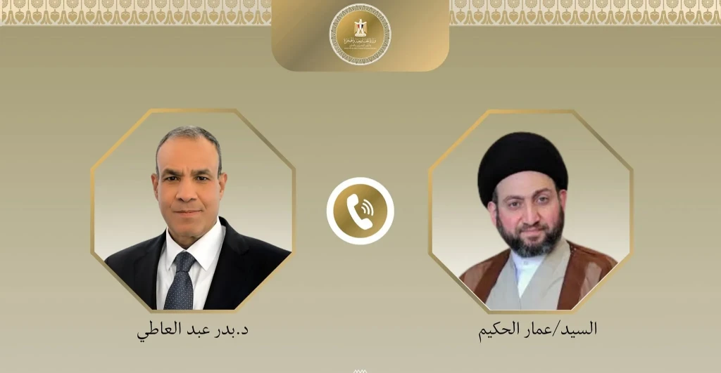 اتصال هاتفي بين وزير الخارجية ورئيس تحالف قوى الدولة الوطنية العراقي