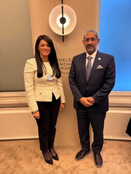 وزيرة التخطيط والتنمية الاقتصادية والتعاون الدولي تلتقي الرئيس الجديد للمصرف العربي للتنمية الاقتصادية في أفريقيا لبحث سبل تعزيز العلاقات المشتركة