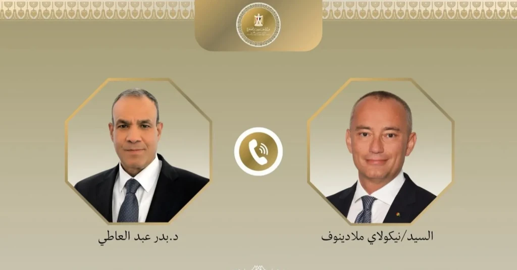 وزير الخارجية يبحث مع الممثل الأعلي لقطاع غزة استحقاقات المرحلة الثانية من خطة الرئيس الأمريكي