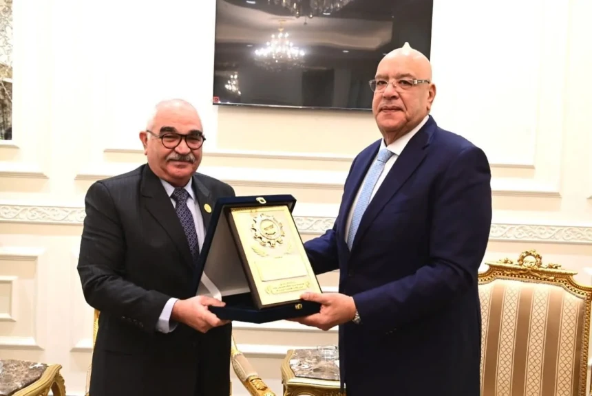 رئيس مجلس النواب يستقبل رئيس هيئة قضايا الدولة لتهنئته برئاسة مجلس النواب