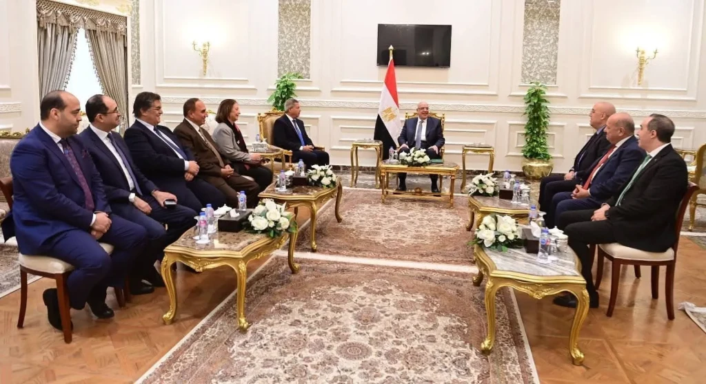 رئيس  مجلس النواب يستقبل رئيس المجلس الأعلى للإعلام والوفد المرافق