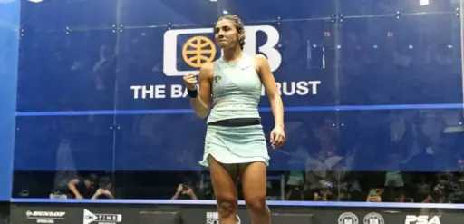 المصنفة الأولى عالميًا هانيا الحمامى تتأهل إلى نصف نهائى بطولة سبروت للاسكواش 2026