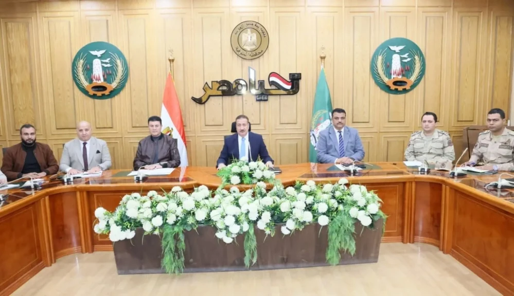 محافظ المنوفية يستعرض الموقف النهائي لاستلام مشروعات المبادرة الرئاسية حياة كريمة