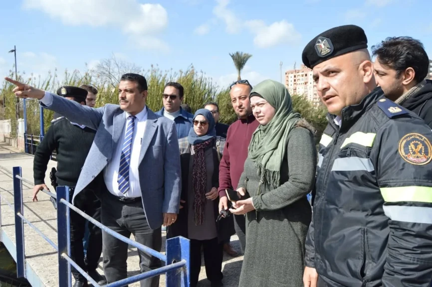محافظ المنوفية : لجنة لمعاينة الموقع المقترح لإقامة كوبري جديد كشريان مروري