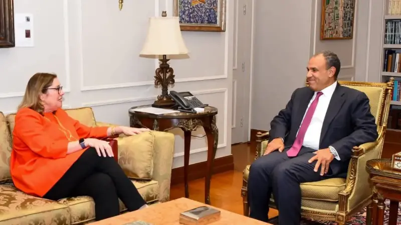 وزير الخارجية يستقبل المديرة العامة للقوة متعددة الجنسيات في سيناء