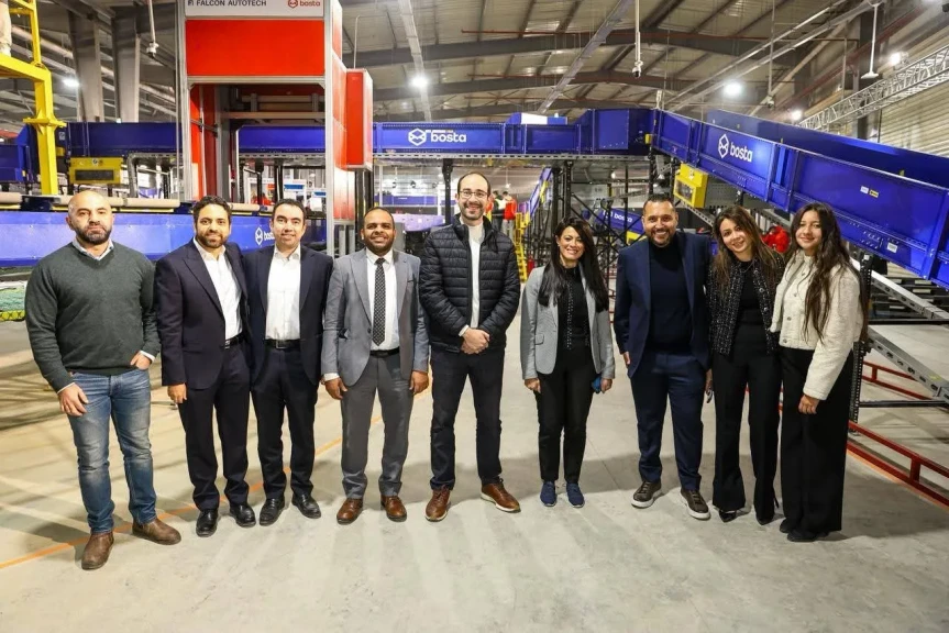 وزيرة التخطيط تشهد افتتاح أكبر مركز للفرز الآلي بالشرق الأوسط لشركة ”بوسطة”