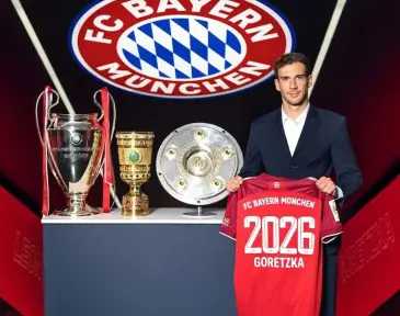 رسميًا.. بايرن ميونيخ يعلن رحيل ليون جوريتسكا بنهاية الموسم