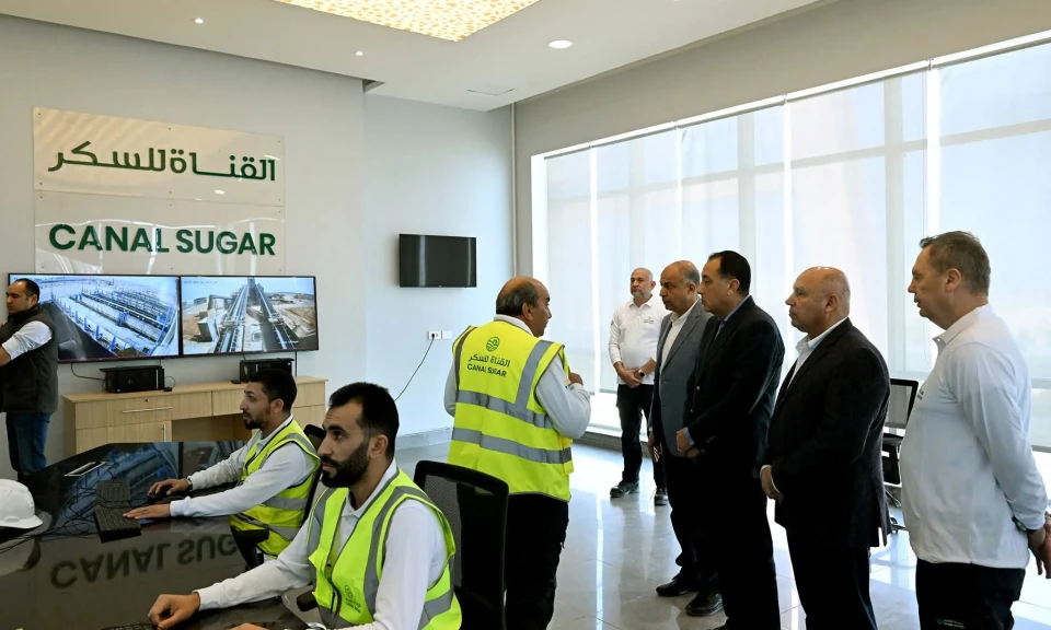 رئيس الوزراء يتفقد التشغيل التجريبي لمصنع شركة القناة للسكر والاستعدادات لموسم بنجر السكر ٢٠٢٦