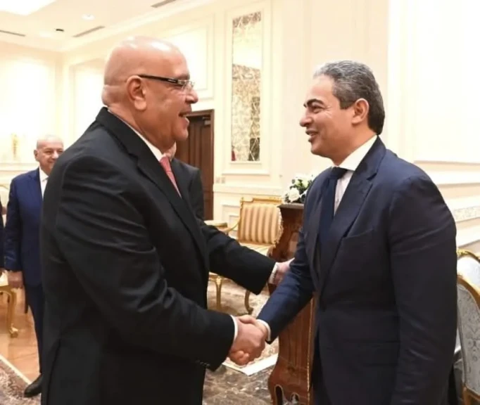 رئيس مجلس النواب يستقبل نقيب الإعلاميين ووفد النقابة لتهنئته برئاسة المجلس