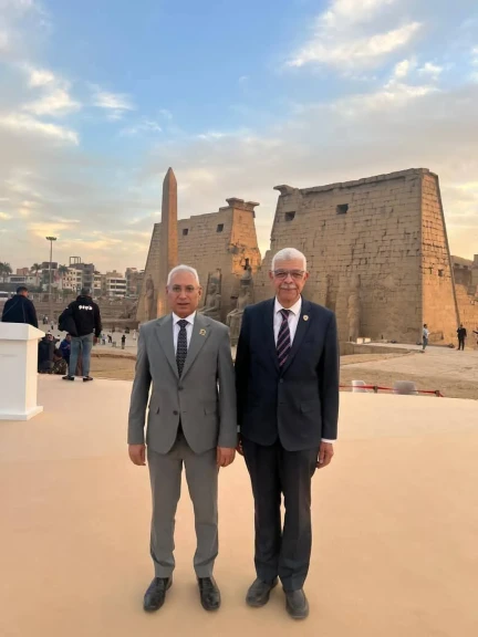 رئيس جامعة المنوفية يشهد الحفل الختامي للنسخة الثانية من مبادرة ”تمكين” بمعبد الأقصر