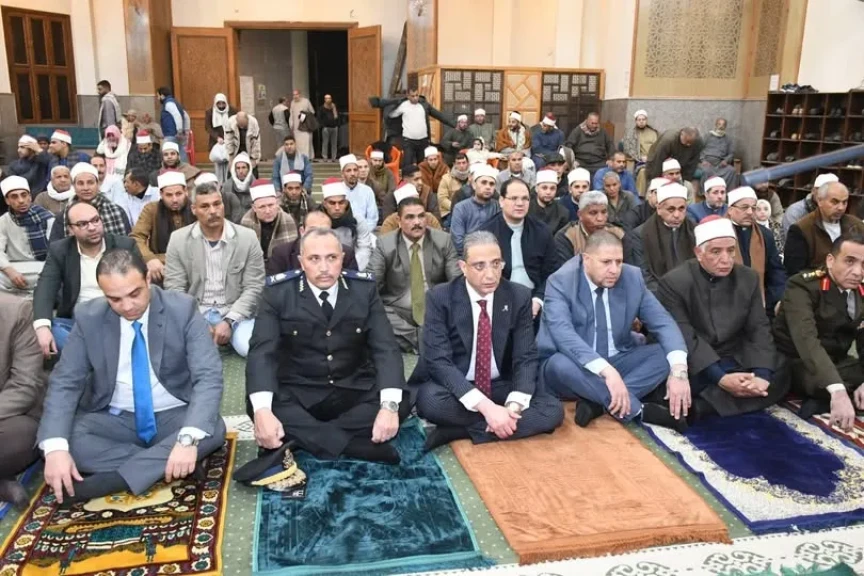 محافظ الفيوم يشهد احتفال مديرية الأوقاف بليلة النصف من شعبان