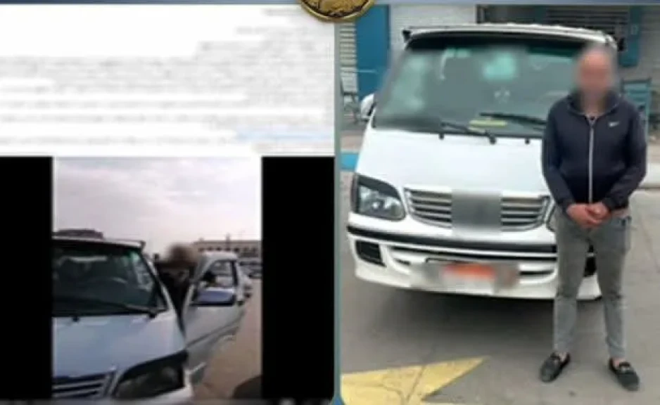 الداخلية: كشف ملابسات تضمن تضرر اخر من قيام سائق سيارة أجرة ميكروباص بالتعدى عليه بالسب بالإسكندرية