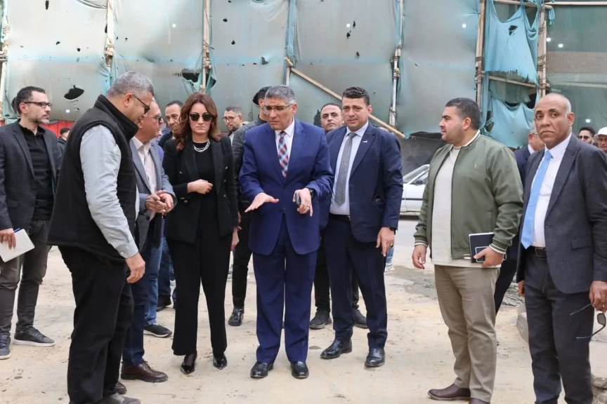 محافظ الجيزة يتفقد شارع العريش بعد إعادة الانضباط