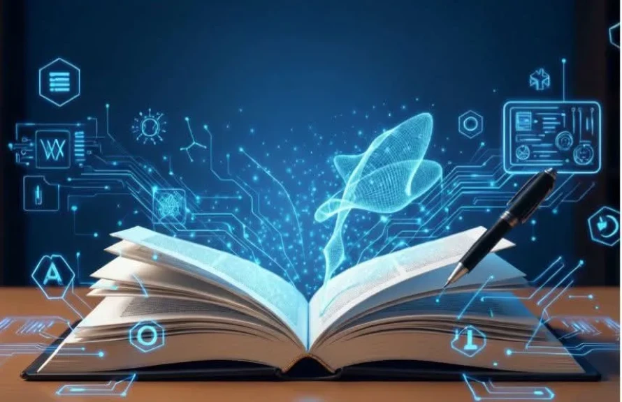 الكشف عن حقيقة رواية الذكاء الاصطناعي بمعرض الكتاب بالقاهرة .