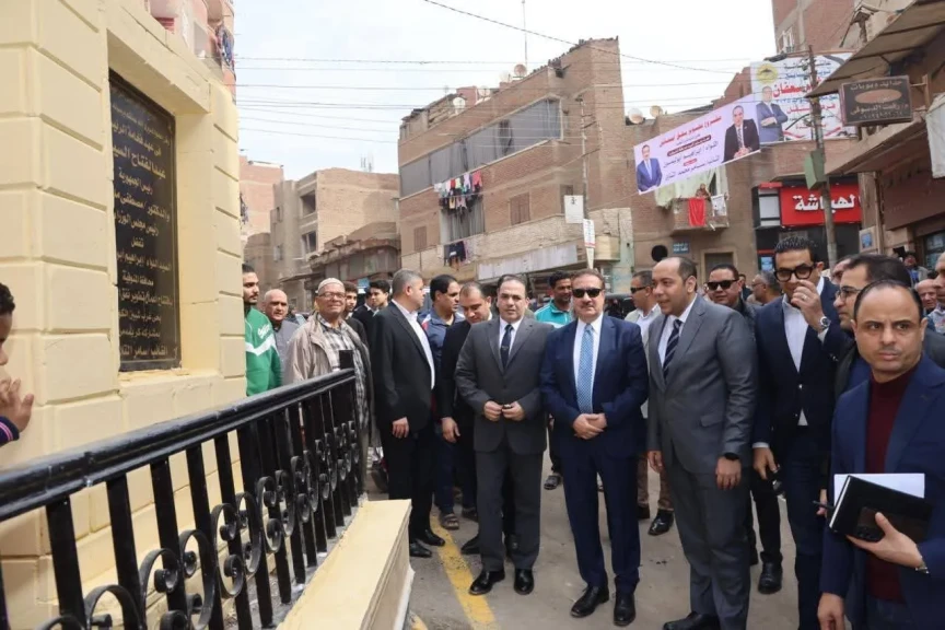 محافظ المنوفية يفتتح نفق البساتين بحي غرب شبين الكوم عقب تطويره