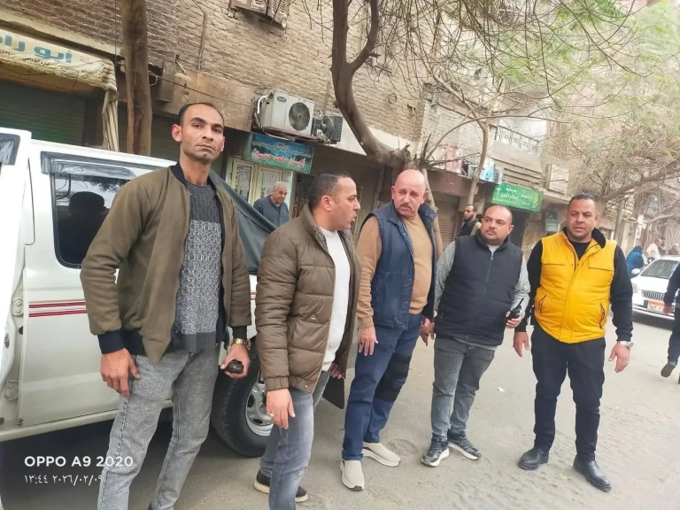محافظة الجيزة تعيد الانضباط في شارع مستشفى الصدر بالعمرانية