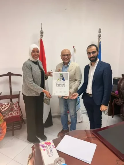 مستشفى جامعة قناة السويس يحصد التصنيف الماسي عالميًا ضمن جوائز ”WSO Angels Awards 2025”