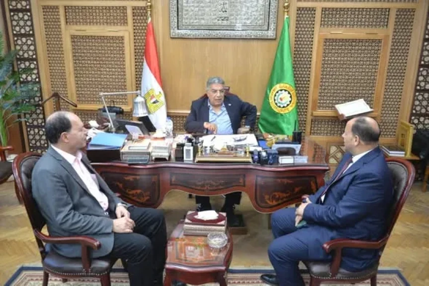 محافظ الدقهلية يستقبل وكيل وزارة الري الجديد