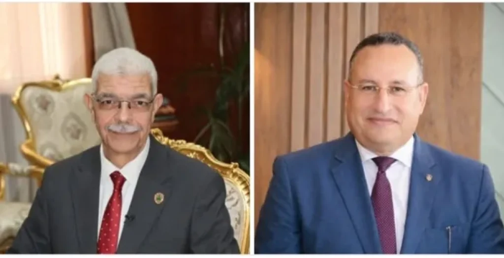 رئيس جامعة المنوفية يهنئ الدكتور عبد العزيز قنصوة بتوليه وزارة التعليم العالي