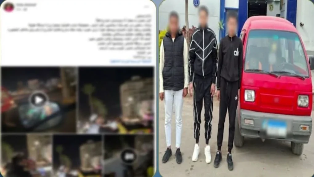 الداخلية:ضبط المتهمين في واقعة التهديد بالأسلحة البيضاء باستخدام سيارة فان بالإسكندرية