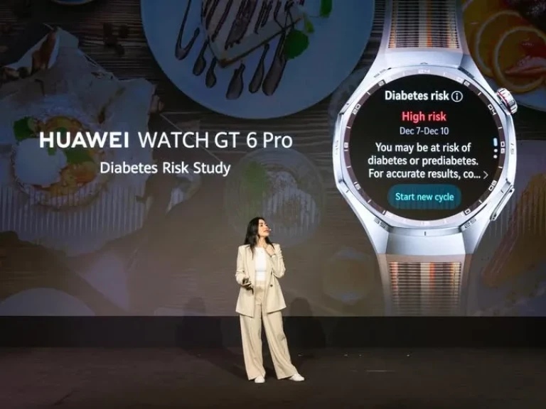 ساعة HUAWEI WATCH GT 6 Pro تتبع صحتك ومشاعرك مع ميزة جديدة لرصد مخاطر السكري