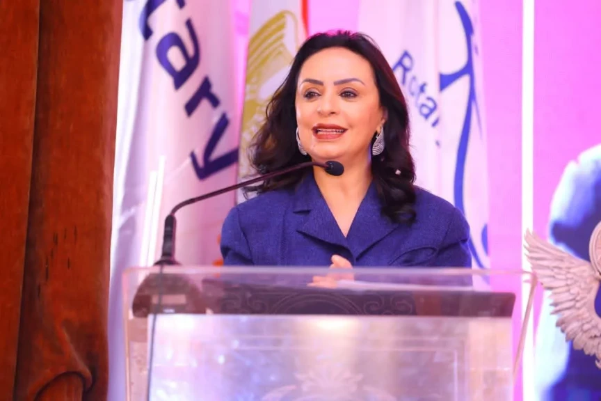 وزيرة التضامن الاجتماعي تشهد مؤتمر ”الصورة العامة” لأندية روتاري مصر