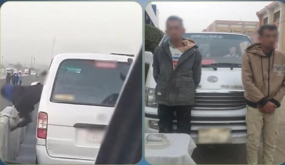 الداخلية:ضبط المتهمين في مقطع فيديو سرقة كشافات إنارة علي أحد الطرق بالقليوبية