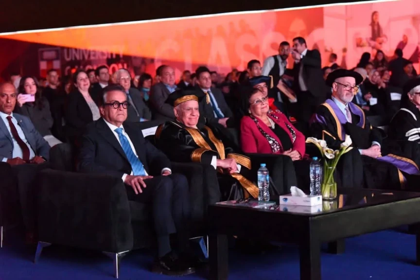 الدكتور خالد عبدالغفار يشهد تخريج الدفعة الأولى من الجامعة الأوروبية في مصر